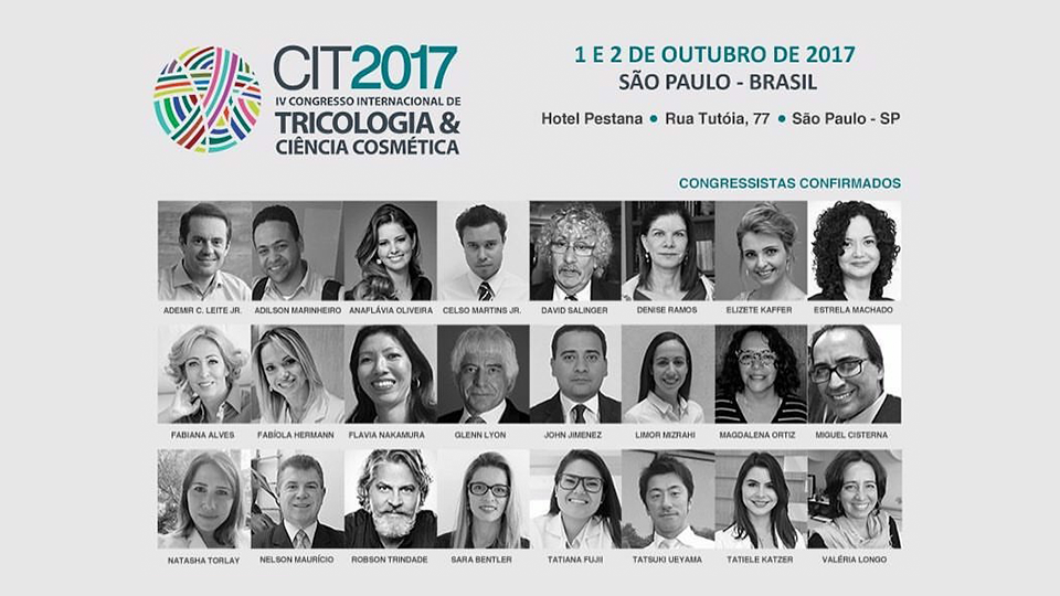 Imagens do Congresso Internacional de Tricologia e Ciência Cosmética